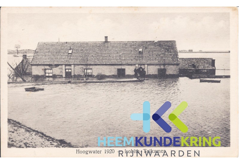 Hoogwater Lobith- Tolkamer 1920 Coll. N.Peperkamp F000009